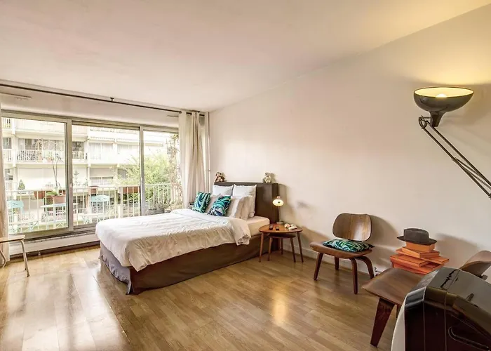 Rue Saint-maur 1-bed Balcony And View Apartmán Paříž